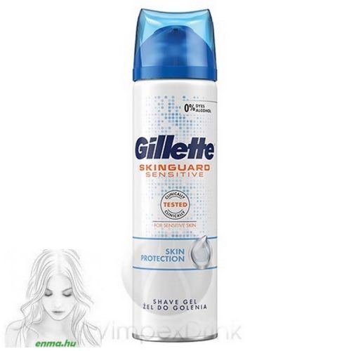 Gillette Skinguard borotvahab 200 ml - Sensitive