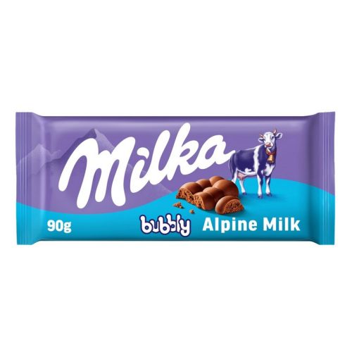  Milka bubbly tejcsokoládéval töltött csokoládé 90g