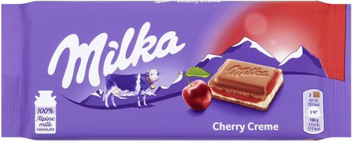 Milka cseresznye krémmel  100g