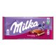 Milka cseresznye krémmel  100g, Meggyes-tejszínes