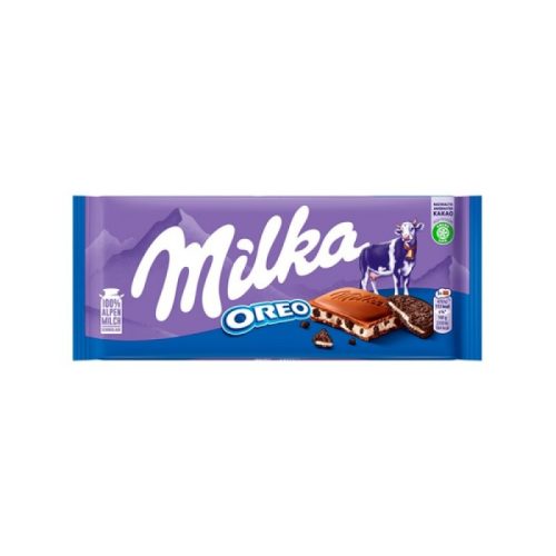 Milka tejcsokoládé 100 g, Oreo