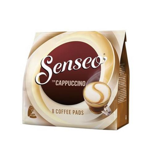 Kávépárna, 8 db, 92 g, DOUWE EGBERTS "Senseo",  Cappuccino