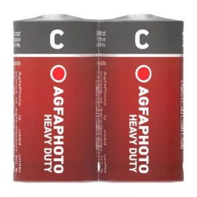   Elem, C baby, 2 db, féltartós (szén-cink), zsugor, AGFAPHOTO "Heavy Duty"