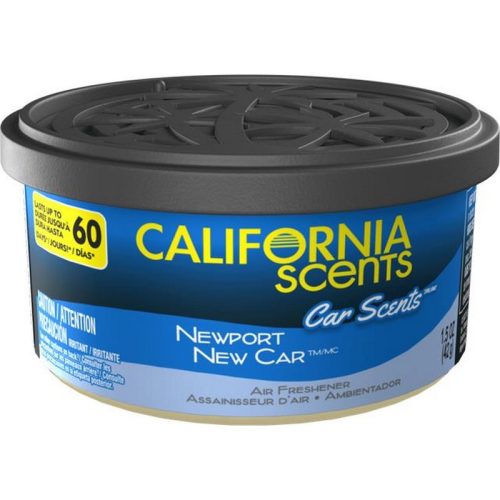 Autóillatosító konzerv, 42 g, CALIFORNIA SCENTS "Newport New Car"