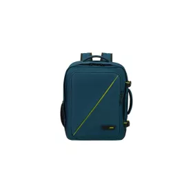   Hátizsák, kabin méret, 38l, M-es, AMERICAN TOURISTER "Take2Cabin", tengerkék