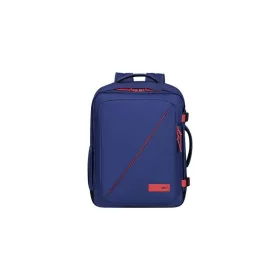   Hátizsák, kabin méret, 38l, M-es, AMERICAN TOURISTER "Take2Cabin", lila/korall