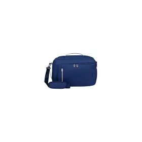   Utazótáska, kabin méret, 21l, 3 in 1, AMERICAN TOURISTER "Puffypop", tengerészkék