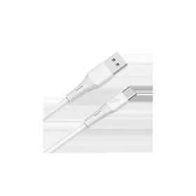   Töltőkábel, USB-A - USB-C, 18W, 1,5 m, AVAX "CB3301", fehér