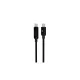 Töltőkábel, USB-C - USB-C, 60W, 1 m, AVAX "CB654 Pulsey", szürke
