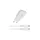 Hálózati töltő + USB-C - USB-C kábel, 1,5 m,  AVAX "CH6413", fehér