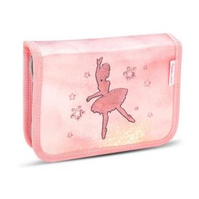   Tolltartó, 2 klapnis, BELMIL "Ballerina" fekete-rózsaszín