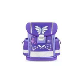   Iskolatáska, fémcsat, BELMIL "Classy Starlight Wings", csillagfény szárnyak