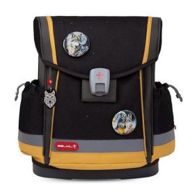   Iskolatáska, mágneszárral, BELMIL "Classy Plus Wolves Sand"