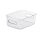 Műanyag tárolódoboz, 1,5 liter, SMARTSTORE "Compact Clear S", átlátszó