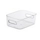 Műanyag tárolódoboz, 1,5 liter, SMARTSTORE "Compact Clear S", átlátszó