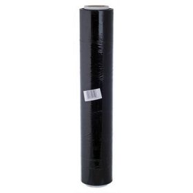 Kézi nyújtható fólia, fekete, 0,5m x 210m