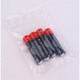   Simítózáras tasak, átlátszó, 7x10 cm, VICTORIA FACILITY