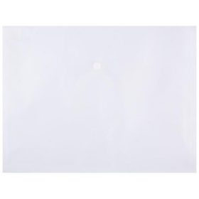 Irattartó tasak, A4, PP, patentos, DONAU, áttetsző