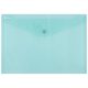 Irattartó tasak, A4, PP, patentos, DONAU, zöld