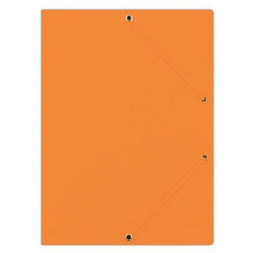 Gumis mappa, prespán, A4, DONAU "Premium", narancssárga