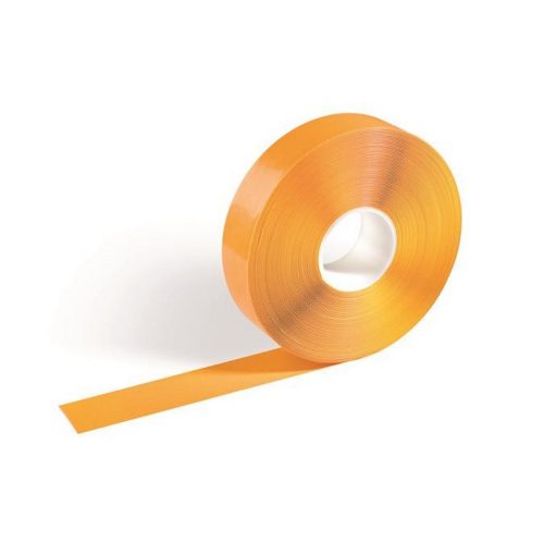 Jelölőszalag, 50 mm x 30 m, 0,5 mm, DURABLE, "DURALINE ", sárga