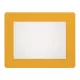 Padlójelölő ablak, sárga, A4, eltávolítható, DURABLE
