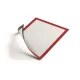 Infokeret, A4, mágneses, DURABLE "DURAFRAME® MAGNETIC", piros