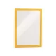 Infokeret, A4, öntapadó háttal, DURABLE "DURAFRAME®", sárga