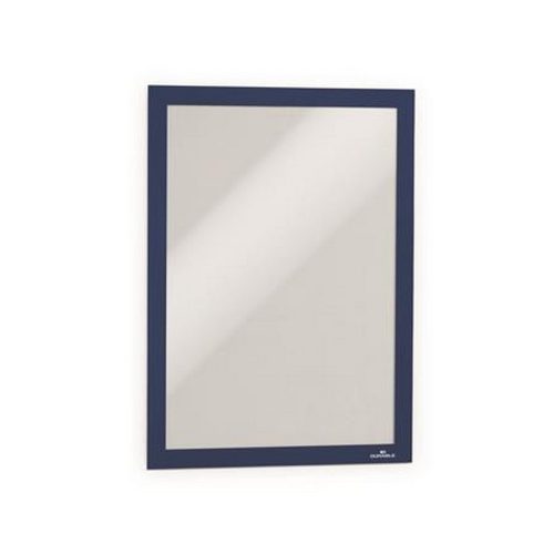 Infokeret, A4, öntapadó háttal, DURABLE "DURAFRAME®", sötétkék