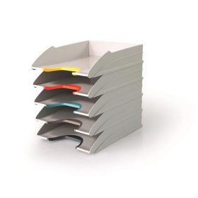   Irattálca szett, műanyag, 5 részes, DURABLE "VARICOLOR MIX"