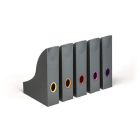   Iratpapucs készlet, műanyag, 73 mm, DURABLE "VARICOLOR®", vegyes