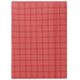 Gumis mappa, karton, A4, kockás, DONAU, piros