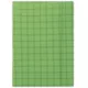 Gumis mappa, karton, A4, kockás, DONAU, zöld