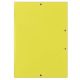 Gumis mappa, karton, A4, DONAU "Standard", citromsárga