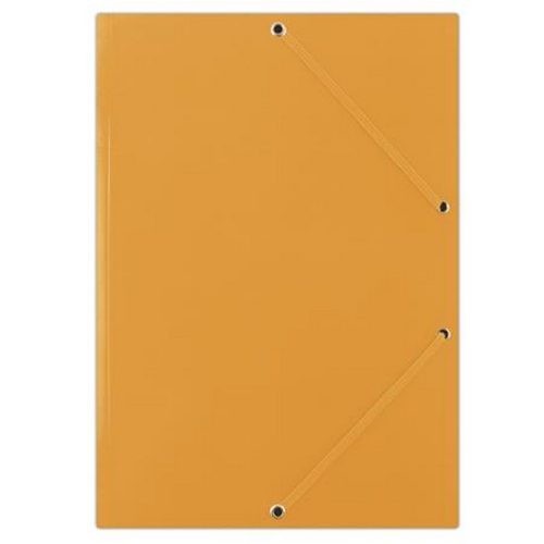 Gumis mappa, karton, A4, DONAU "Standard", narancssárga