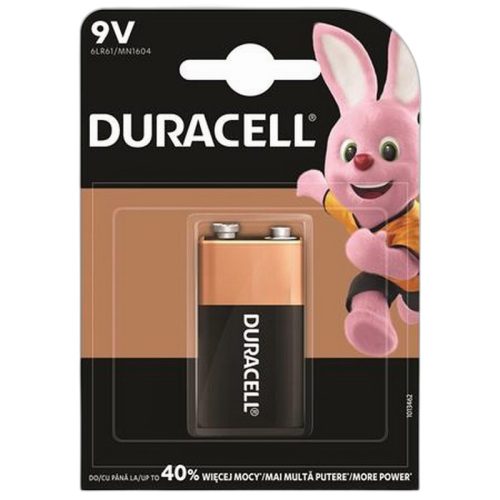 Elem, 9V, 1 db, DURACELL "Basic"