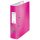 Iratrendező, 80 mm, A4, karton, LEITZ "180 Wow", rózsaszín