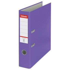   Iratrendező, 75 mm, A4, PP/karton, élvédő sínnel, ESSELTE "Economy", lila