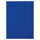 Gumis mappa, 15 mm, karton, A4, ESSELTE "Economy", sötétkék