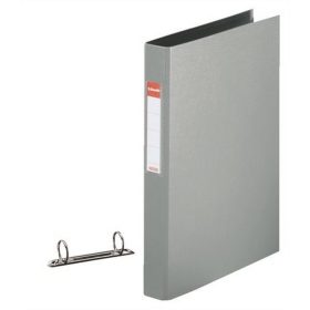   Gyűrűs könyv, 2 gyűrű, 42 mm, A4, PP, ESSELTE "Standard", szürke