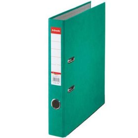   Iratrendező, 50 mm, A4, karton, ESSELTE "Rainbow", zöld