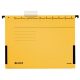 Függőmappa, oldalvédelemmel, karton, A4, LEITZ "Alpha", sárga