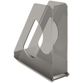   Iratpapucs, műanyag, 68 mm, ESSELTE "Europost", füstszínű