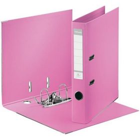   Iratrendező, 50 mm, A4, PP, élvédő sínnel, ESSELTE "Standard", mályva