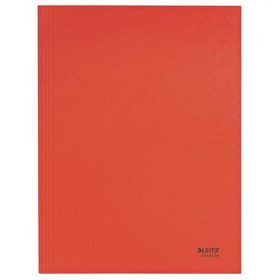   Pólyás dosszié, karton, A4, LEITZ "Recycle", piros
