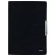 Gumis mappa, PP, A4, LEITZ "Style", szaténfekete