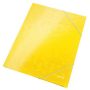   Gumis mappa, 15 mm, karton, A4, LEITZ "Wow", sárga