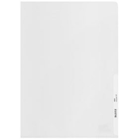   Genotherm, felül és belső oldalon nyitott, A4, PP, 140 mikron, narancsos felület, LEITZ "R...