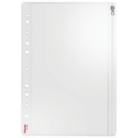   Genotherm, lefűzhető, 200 mikron, víztiszta felület, cipzárral, ESSELTE "Zip"