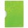 Gyorsfűző, klipes, PP, A4, LEITZ "Wow ColorClip", zöld